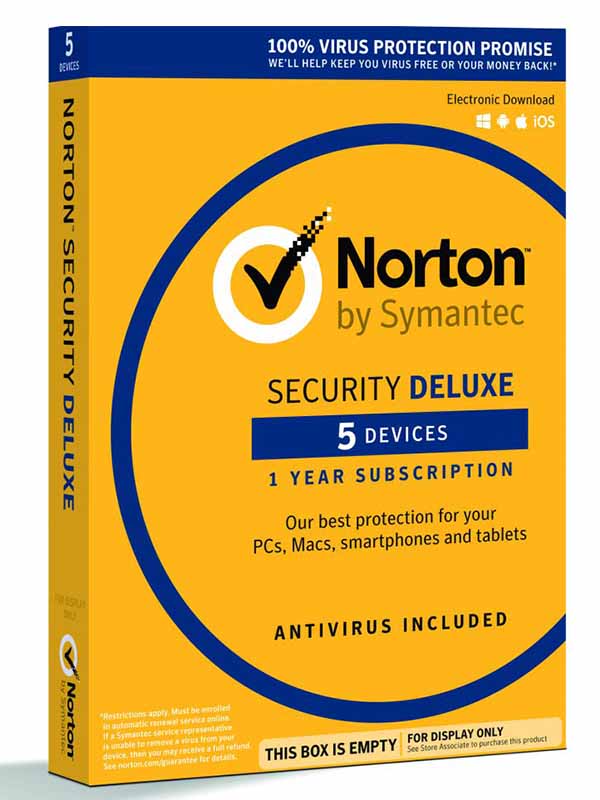 Norton Security Deluxe 5 Devices Norton Deluxe